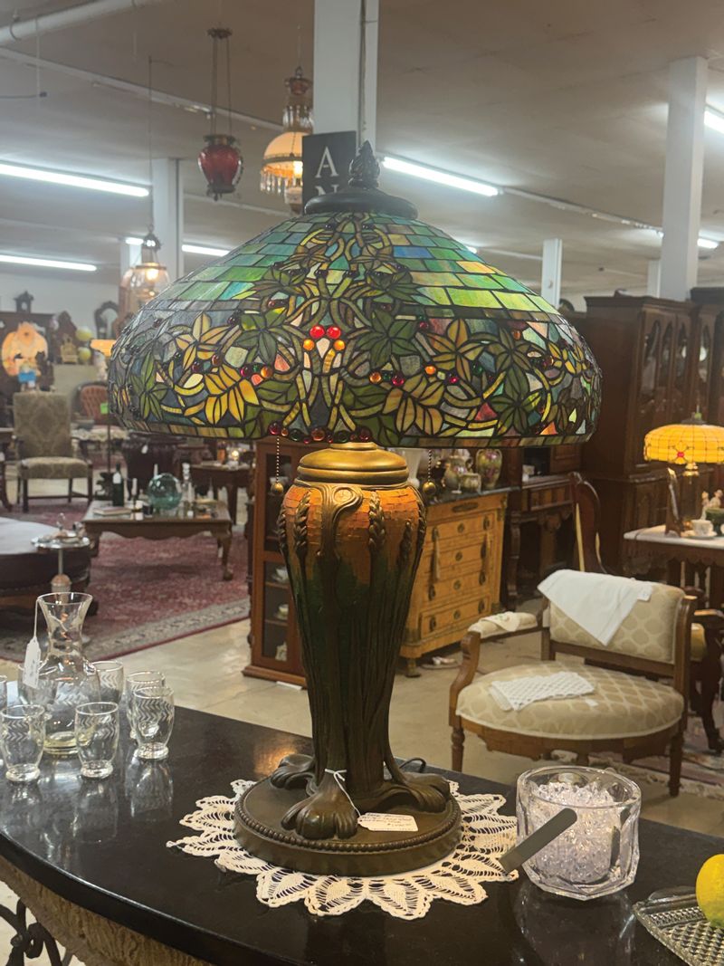 Tiffany Lamp at Harrison Furniture