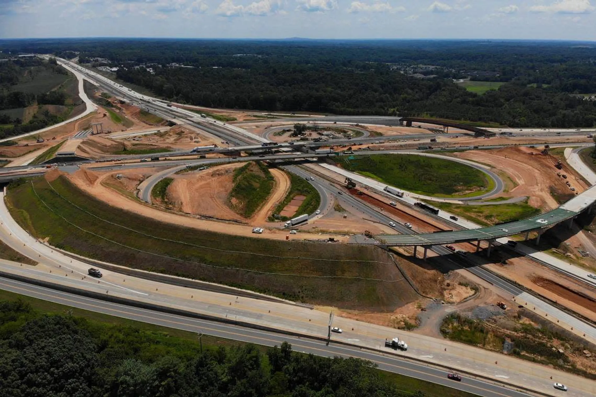 All lanes of the I-77 ‘whirlpool’ in Statesville open just in time for ...