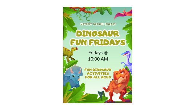 Dinosaur Fun Fridays