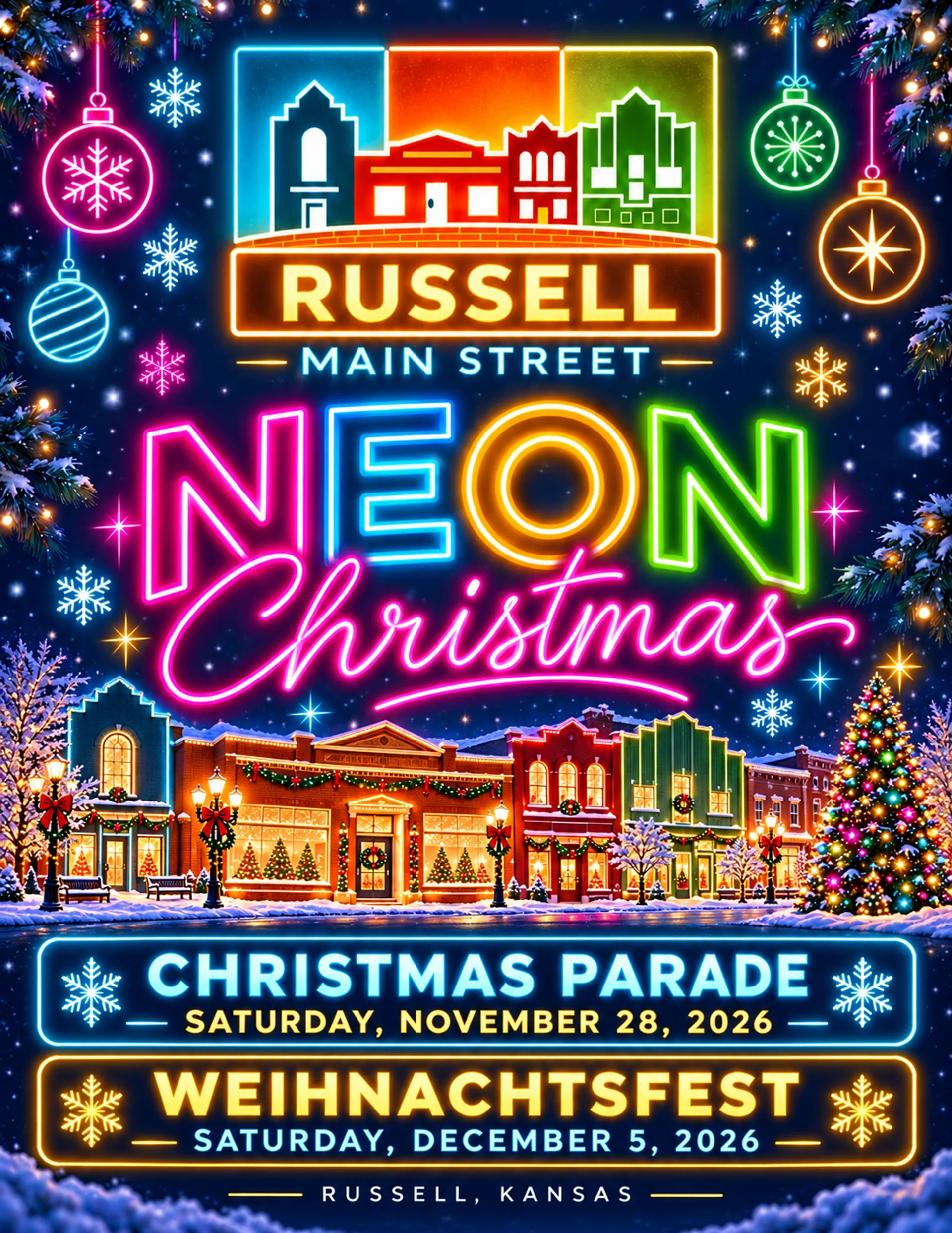 Annual Lighted Chrismas Parade & Weihnachtsfest Dates Are Set