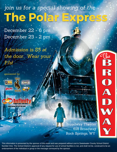 Broadway Theater to host special annual showing of The Polar Express