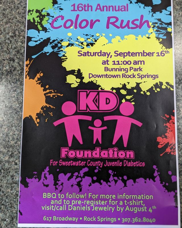 It's Time to Register for the 16th Annual KD Foundation Color Rush