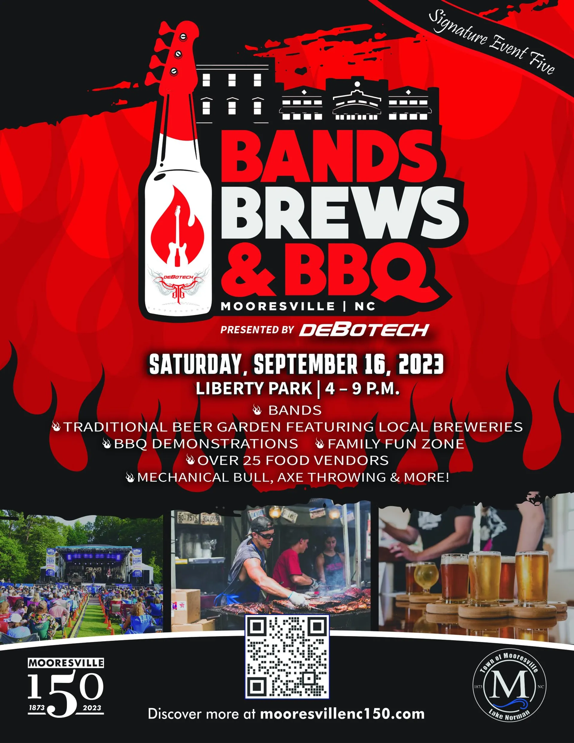 Join Us for Bands, Brews & BBQ Saturday, September 16! 