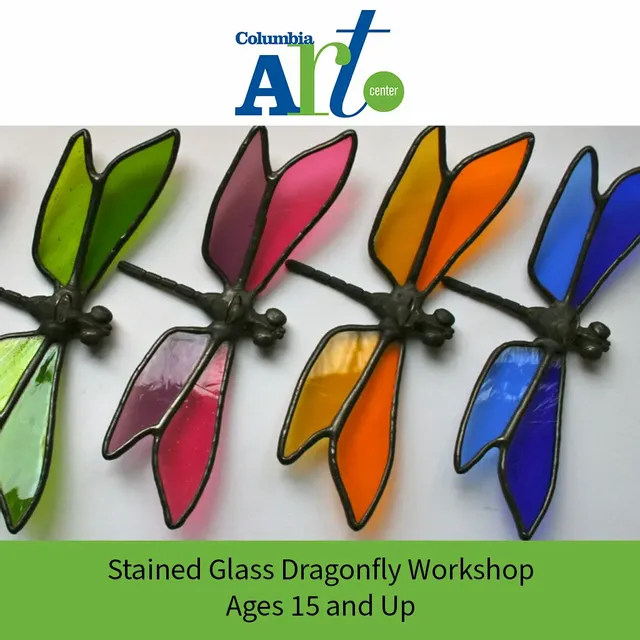 Stained Glass Workshop: Dragonfly for ages 15 and up