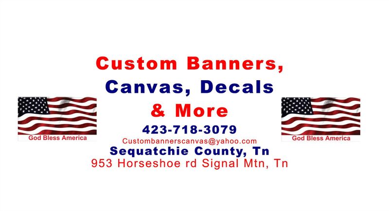 Custom Banners Canvases