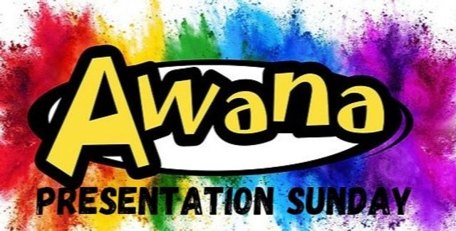 Awana Presentation Sunday