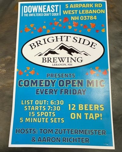 Open Mic Comedy at BrightSide Brewing