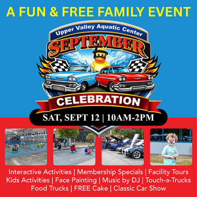 September Celebration at Upper Valley Aquatic Center
