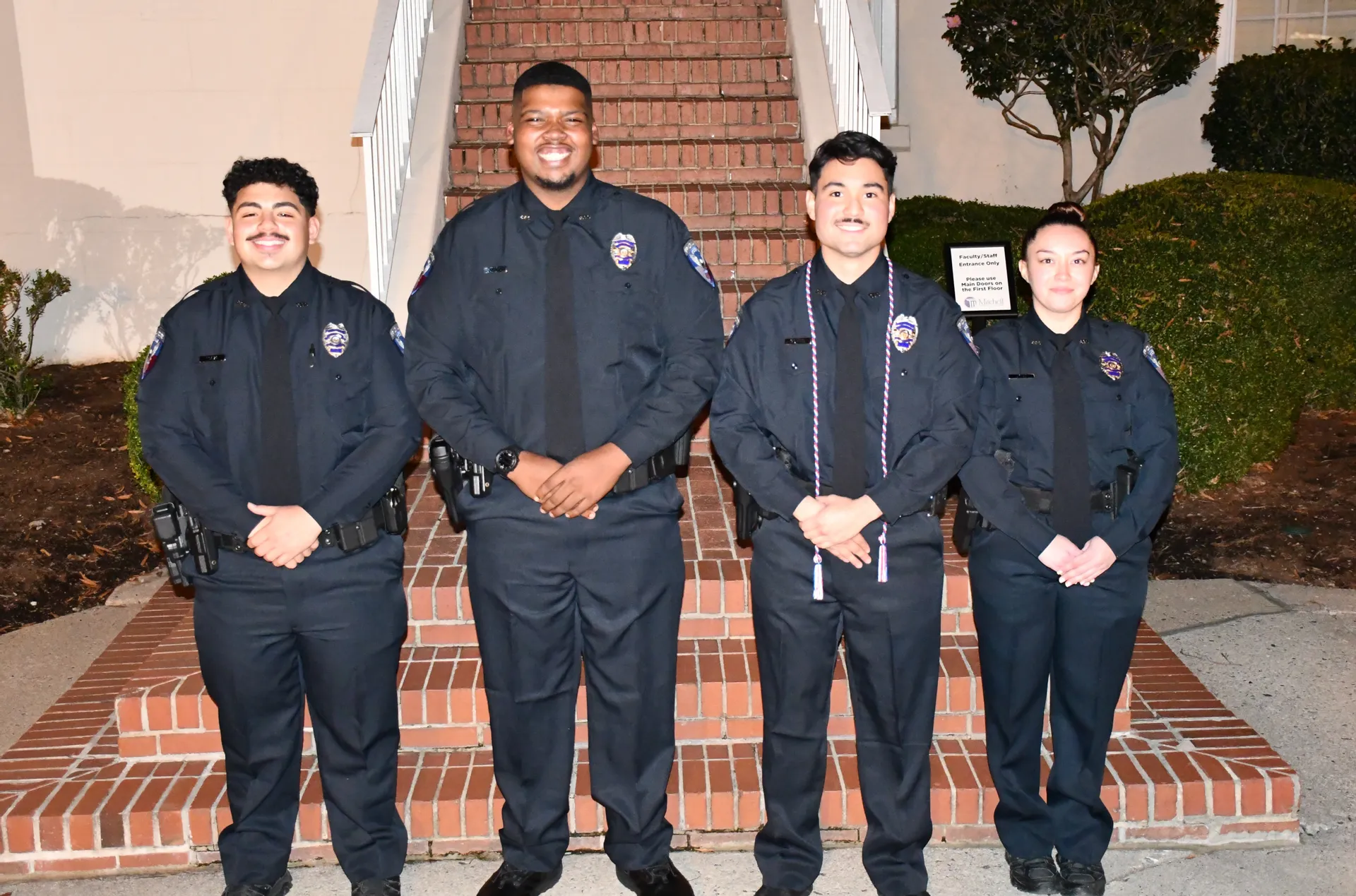 SPD Welcomes Four New Officers from MCC BLET Class