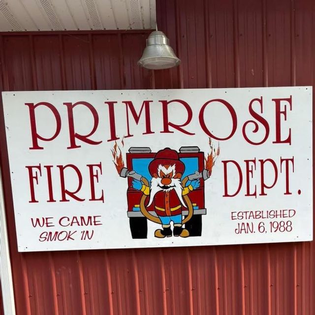 Primrose Volunteer Fire Department Soup Supper Fundraiser