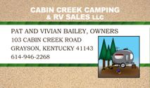 Cabin Creek Camping