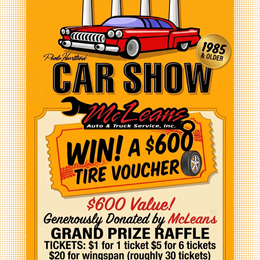 Raffle Tickets For Heartland Car Show