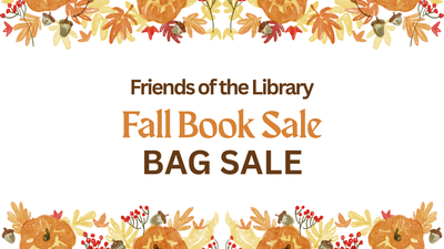 Friends of the Library Booksale Discount Day