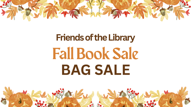 Friends of the Library Booksale Discount Day