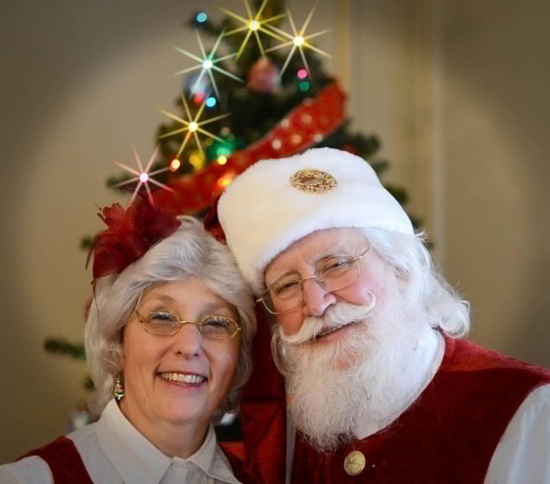 Santa and Mrs Claus