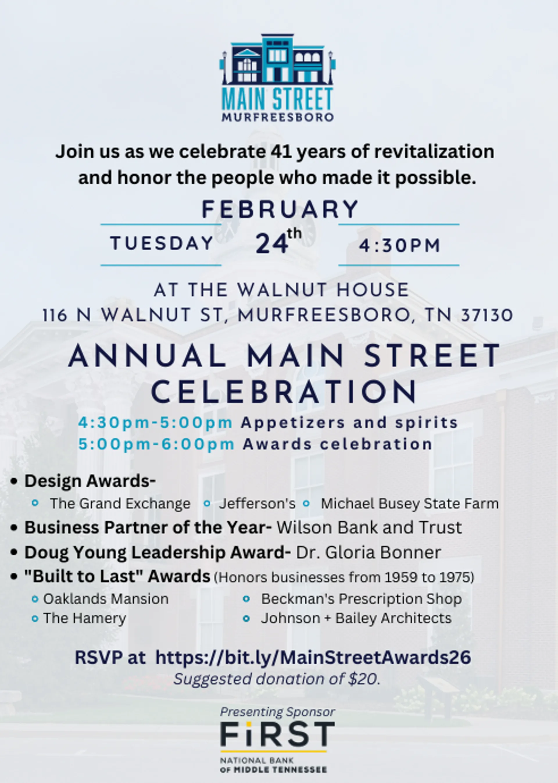 Doug Young Downtown Leadership Award 2025