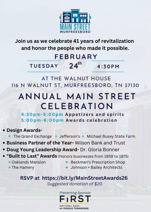 2026 Annual Celebration invitation February 24