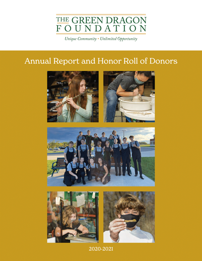 Green Dragon Foundation Annual Report Cover