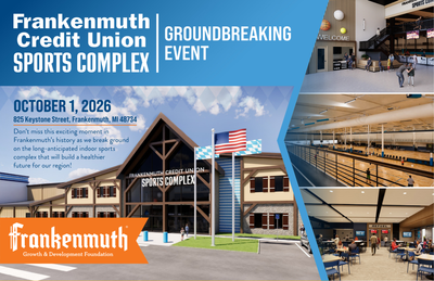 Frankenmuth Credit Union Sports Complex Groundbreaking