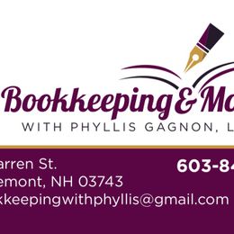 Bookkeeping & More with Phyllis Gagnon LLC