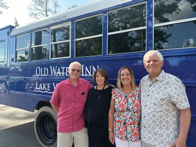 Old Water's Inn Big Blue Bus