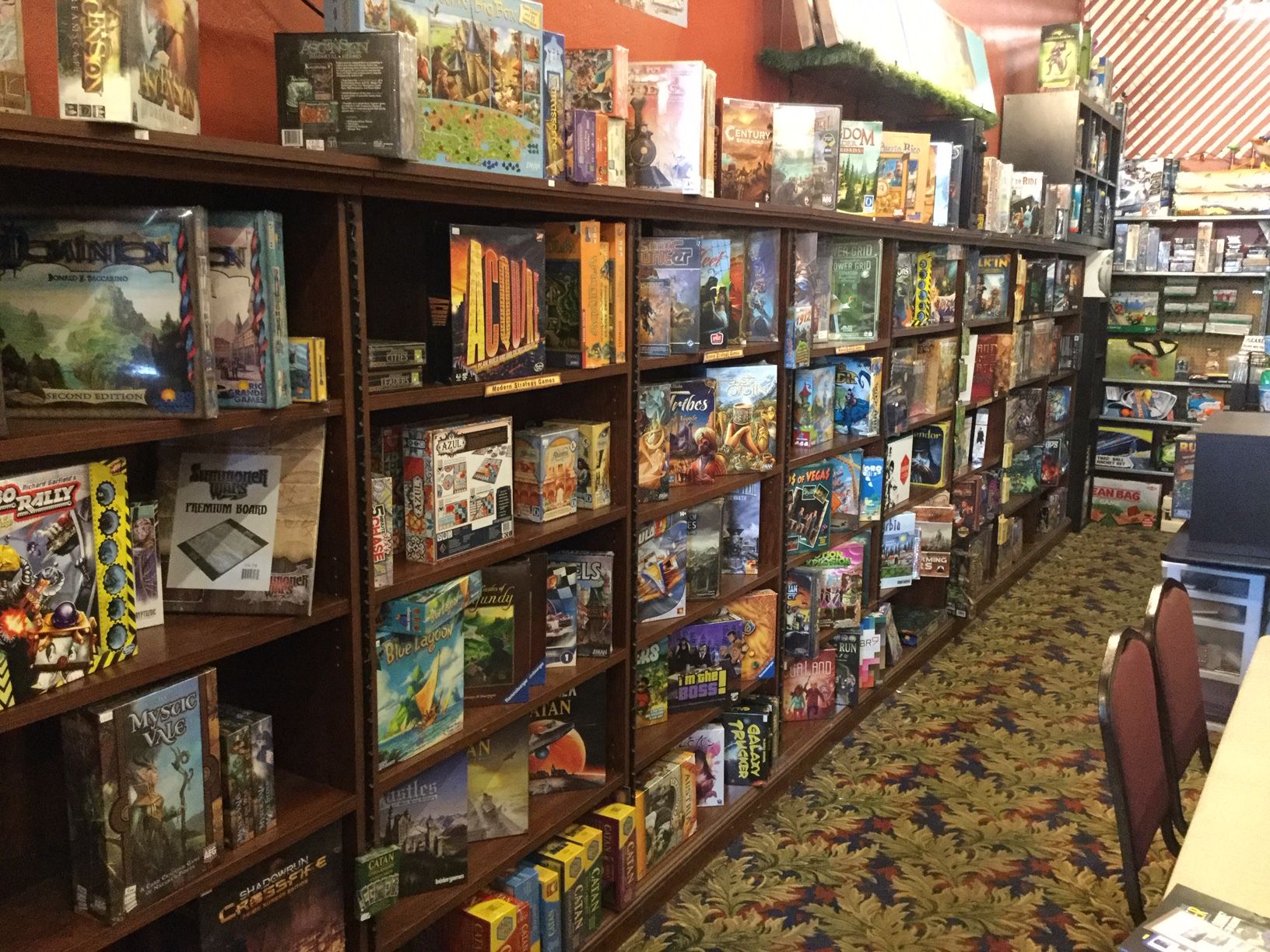 Spotlight on The Game Getaway, A Game Store With A "Wall of Games"  Featuring 1000+ Games That You Can Play All Day Long at 809 Sutter Street