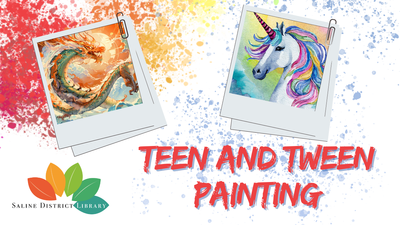 Teen & Tween Dragon or Unicorn Painting