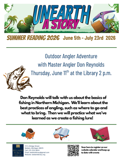 Summer Reading Program Outdoor Angler Adventure with Master Angler Don Reynolds