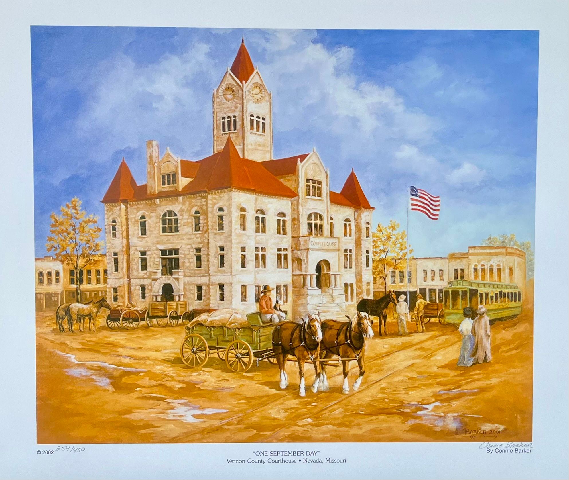 One September Day – Limited Edition Courthouse Print Image