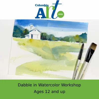 Dabble in Watercolor Workshop for ages 12 and up