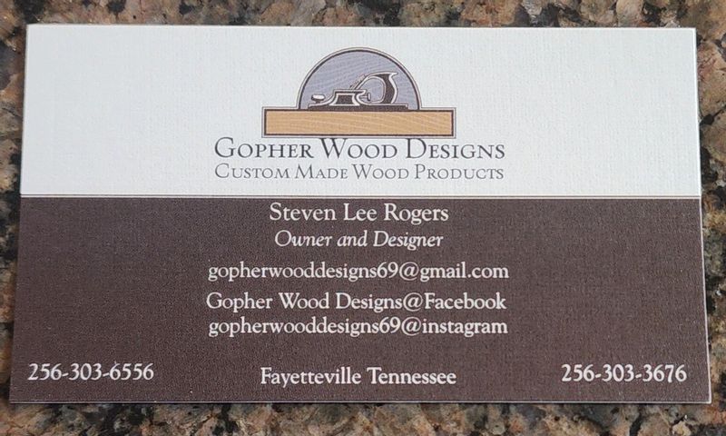 Gopher Wood Designs
