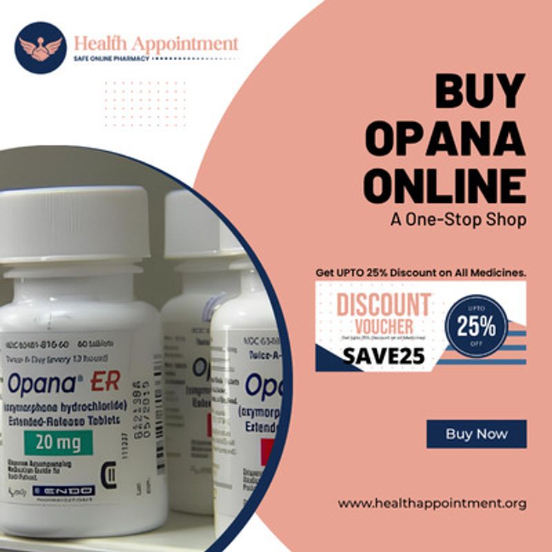Buy Oppana ER 0nline No Rx Simple Home Delivery Process