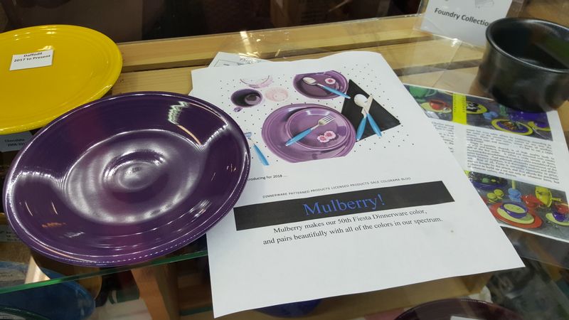 Mulberry Fiestaware