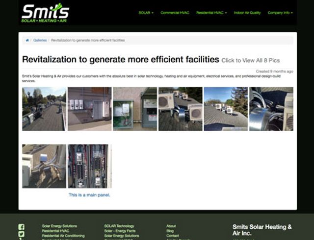 Smits Solar Heating & Air Gallery