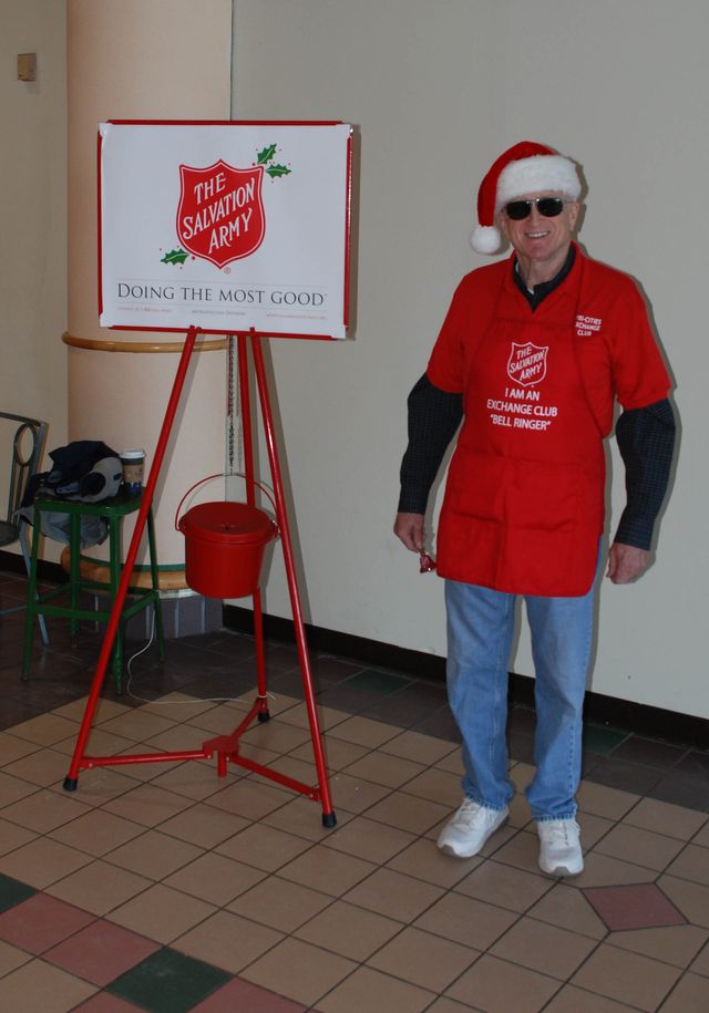 Salvation Army bell ringing