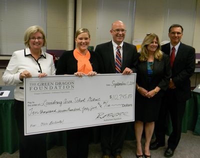 GDF Presents Gift of $10,745 to LASD
