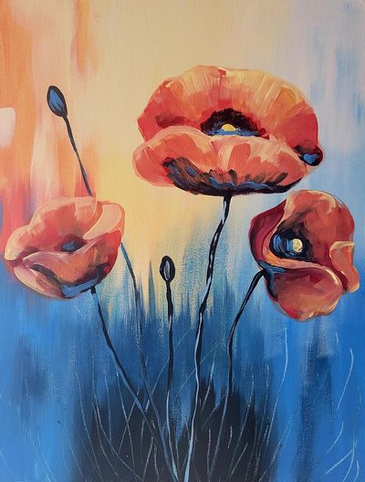 🎨Hidden Creek Community Center Public Paint & Sip
