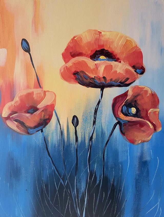 🎨Hidden Creek Community Center Public Paint & Sip