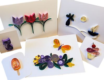 Paper Quilling Cards & Gift Tags Class