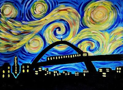 Hidden Creek Community Center Public Paint Night!