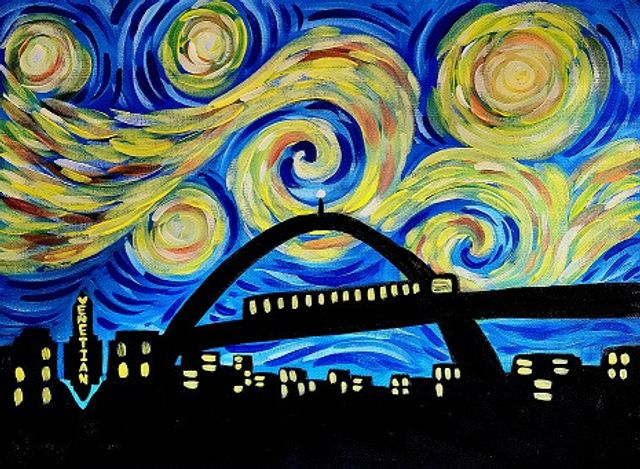 Hidden Creek Community Center Public Paint Night!